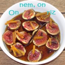 Macedonia di fichi all'arancia