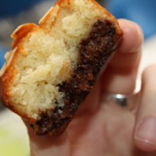 Muffin alla Nutella e mandorle