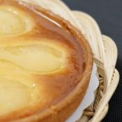 Crostata di mandorle e pere