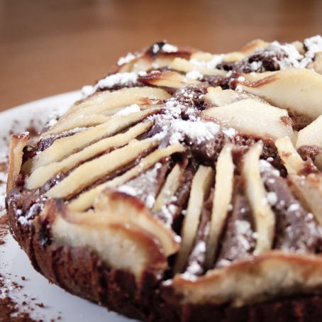 Torta alle pere e Nutella