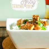 Spicy teriyaki tofu