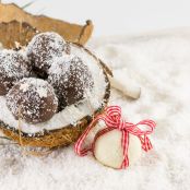 Palline al cocco e mandorle