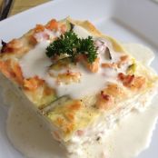 lasagne al salmone