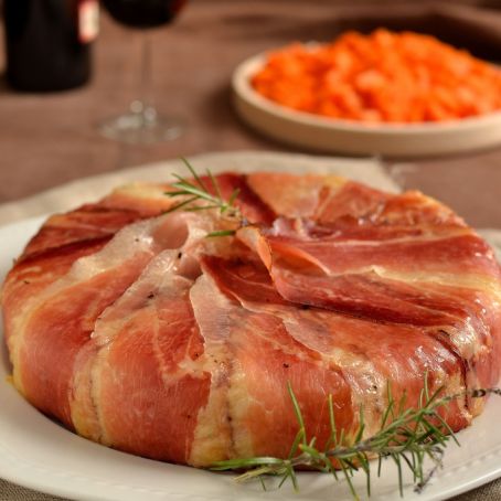 TIMBALLO DI SPECK RIPIENO DI RISO