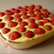 Tiramisù alle fragole con liquore