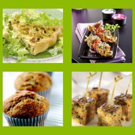 Frittata agli champignons  e tritato di soia