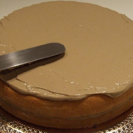 Torta con crema al caffè