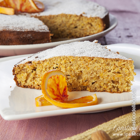 Torta di carote e arance
