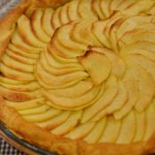 Torta di mele con la pasta brisée