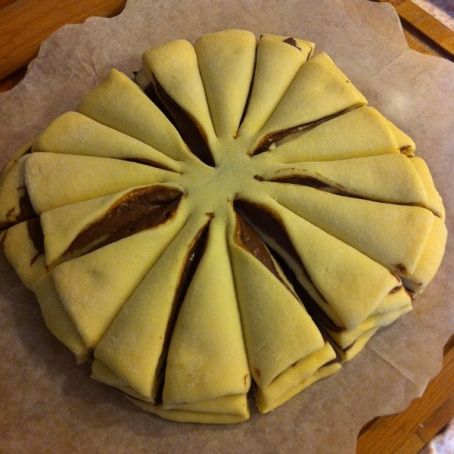 Stella brioche alla Nutella
