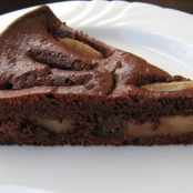 Torta pere e cioccolato