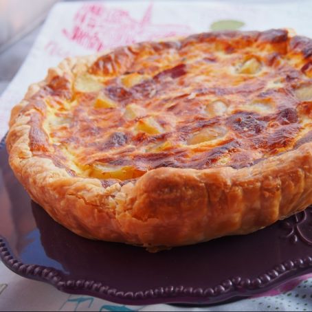 Torta rustica allo speck