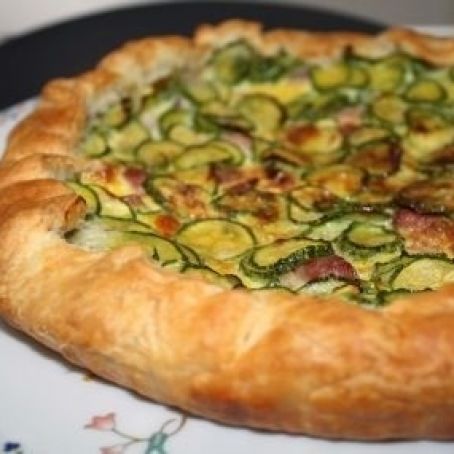 CROSTATA ZUCCHINE E MOZZARELLA