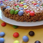 Torta al riso soffiato e Mars