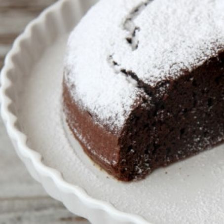 Torta al cioccolato fondente