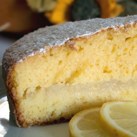 Torta al limone con crema