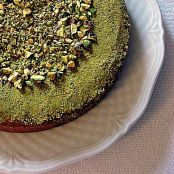 Torta verde ai pistacchi