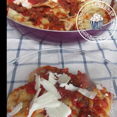 tortelli di melanzane e scamorza