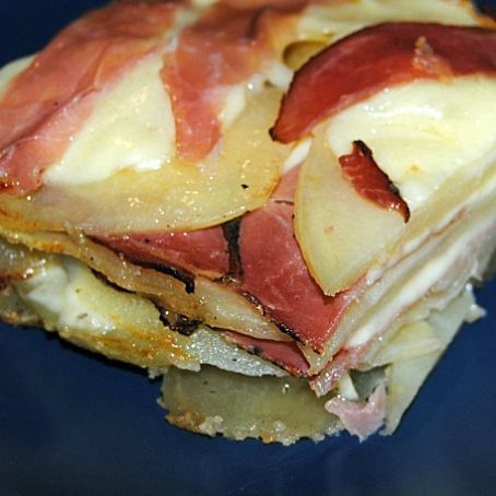 Tortino di patate e speck