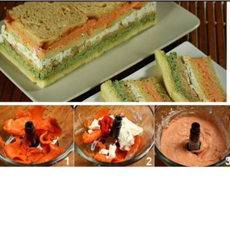 Tramezzino ai tre sapori