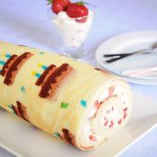 Rotolo farcito e decorato - Tappa 3