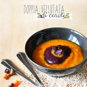 Doppia vellutata di carote