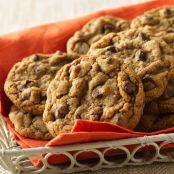 Cookies con gocce di cioccolato fondente