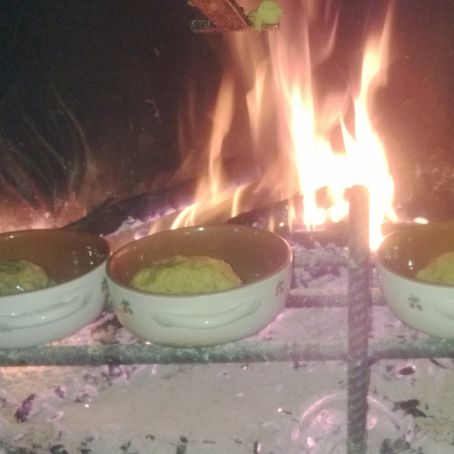 Cocottina di polenta e formaggio