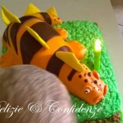 Torta dinosauro - Tappa 2