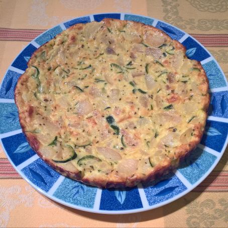Gioiosa di patate e zucchine al forno