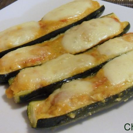 Zucchine con mozzarella