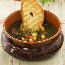 zuppa di ceci e cavolo nero