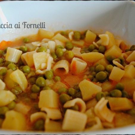 minestra di piselli