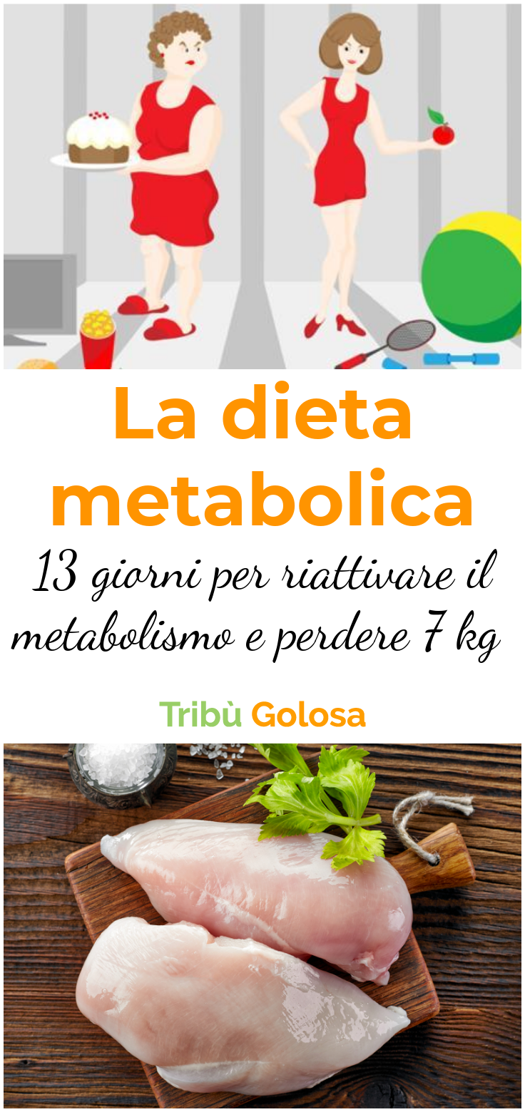 La Dieta Metabolica 13 Giorni Per Riattivare Il Metabolismo E Perdere 7 Kg