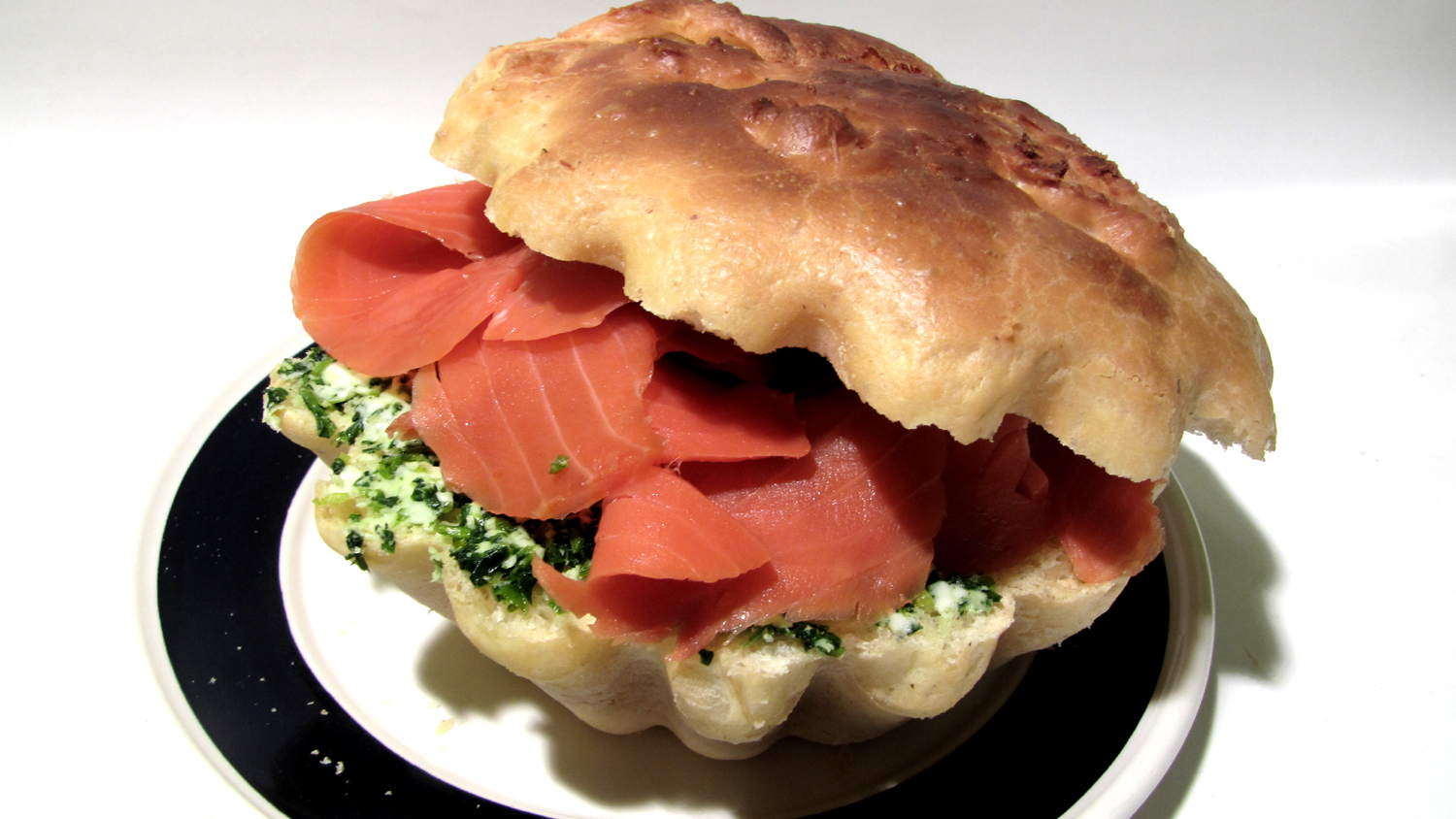 Sorpresa di pan brioche al salmone (4/5)