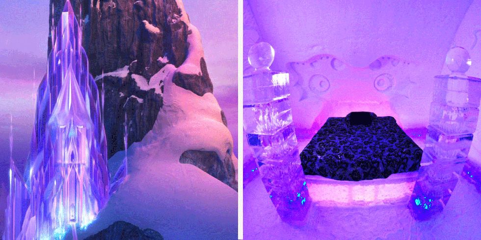 Il palazzo di ghiaccio Elsa